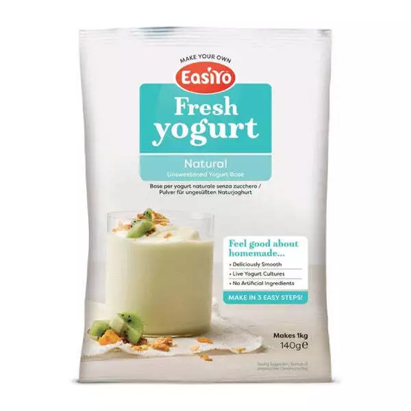 EasiYo Yoghurt Sachets Mix & Match Yogurt Sachets Greek Style Everyday Style 1KG