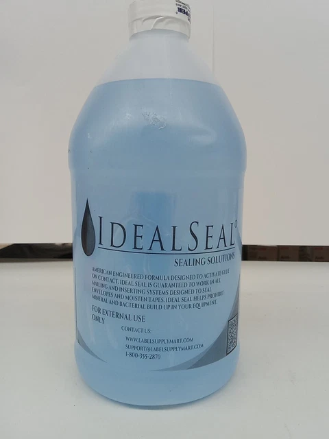 One Gallon Sealing Solution For Pitney Bowes, Neopost, Hasler, Postalia (Blue)