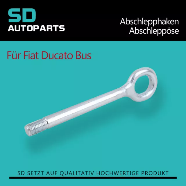 Abschlepphaken Abschleppöse Abschleppstange Ersatzkupplung Für Fiat Ducato Bus