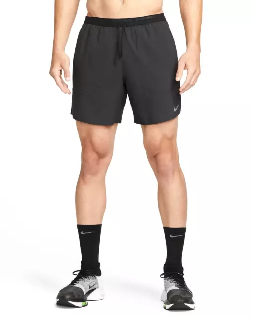 Nike Mens Dri-Fit 7" Stride Running Shorts in Black, Different Sizes, DM4761-010