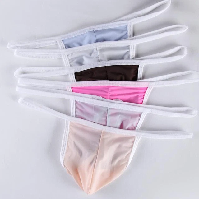 SHORT STRING POUR homme noir/blanc/peau/jaune/rose Mini G String EUR 8 ...
