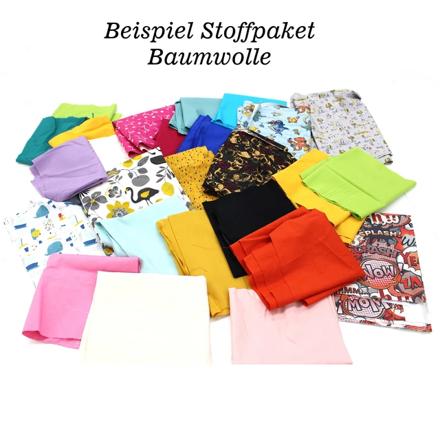 Rimasugli Stoffa Pacchetto Per Cucire Merce Al Chilo Nähstoffe Jersey Cotone 6