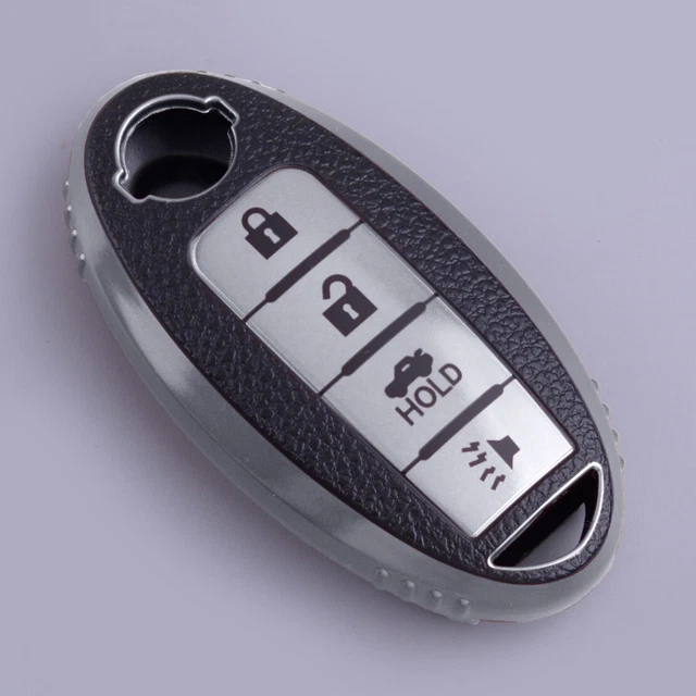 4-Button Remote Key Fob Cover Case Fit for Nissan Quest Pathfinder Infiniti Q70