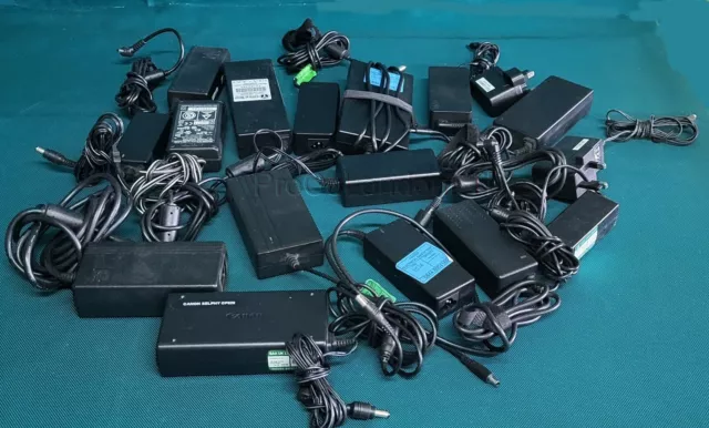 JOB LOT 17 X Used AC Adapters Chargers Compaq Dell HP Lenovo Samsung Chargers