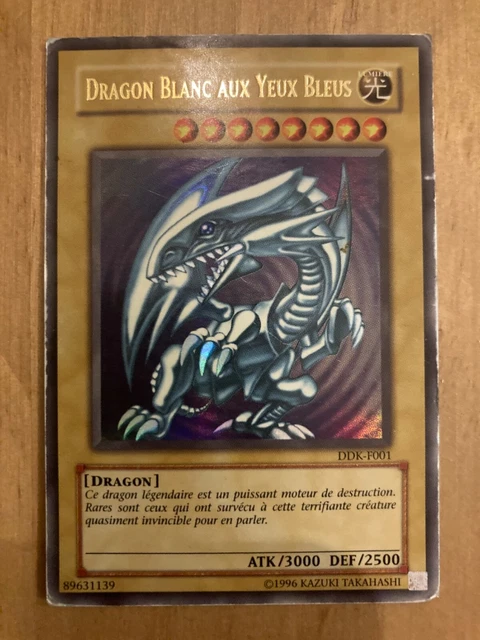 Dragon Aux Yeux Bleus MP22-DE266 Allemand 1ère Édition Secret Rare + Toploader Heartforcards