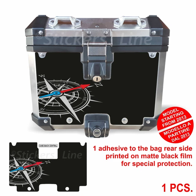 ADHÉSIF ARRIÈRE TOP Case BMW R1200 R1250 GS Adv Boussole Rose Des Vents