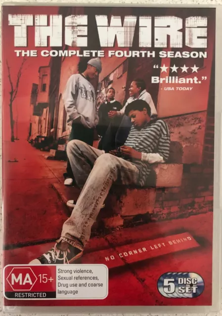 WIRE, THE : Season 5 (Box Set, DVD, 2008) Region 4 New Sealed