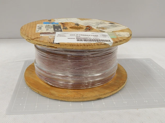 Lot of 1000 Ft Underwriters Laboratories HO-P1000021686 3079 Wire 14 AWG 600 V 1