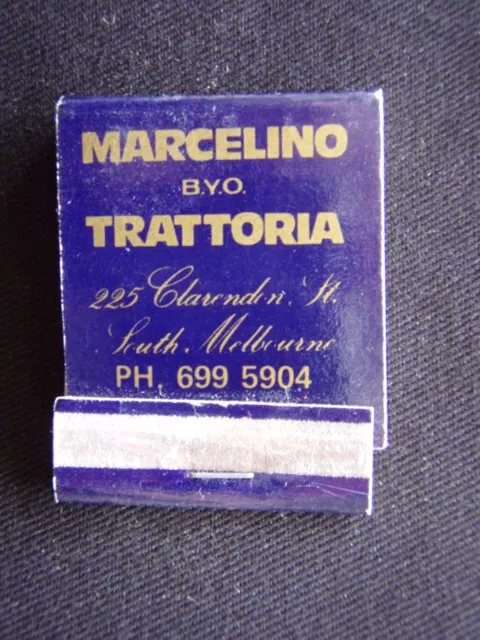 Marcelino Byo Trattoria 225 Claredon St South Melbourne 6995904 Matchbook