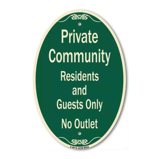 Designer Series Oval - Private Community Residents And Guests Only No Outlet