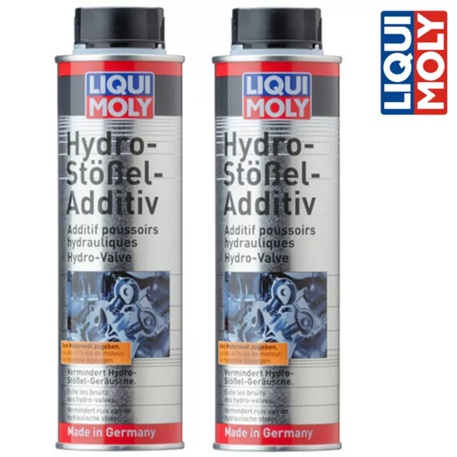 2x Liqui Moly Hydro-Stößel-Additiv 1009 Motorölzusatz Additiv 300ml