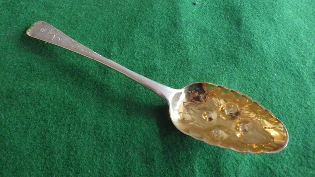 Un Ottimo Cucchiaio A Bacche Londra 1782 G.s