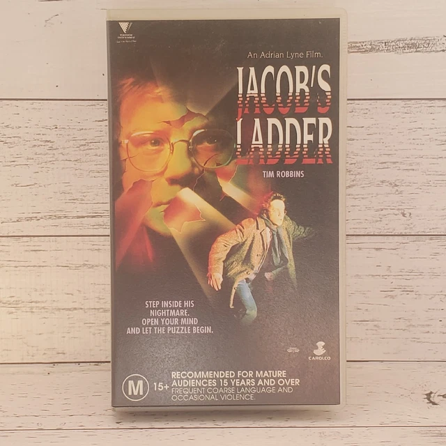 JACOB'S LADDER VHS Movie Video Cassette Tape 1990 Horror M15+ 9.92
