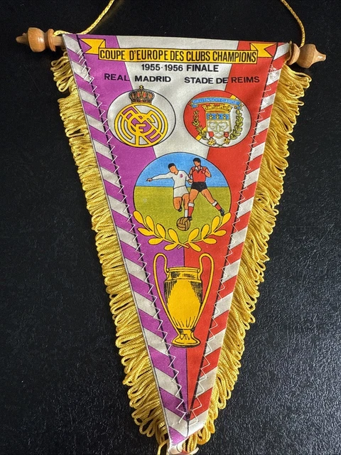 Fanion Bayern Munich Atlético Madrid Coupe D'Europe 1974 - Avec Certificat