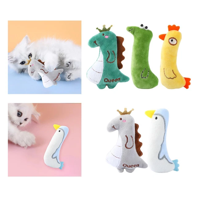 Funny Cat Catnip Toy Kitten Peluche Oreiller Training Supply Jouet en peluche
