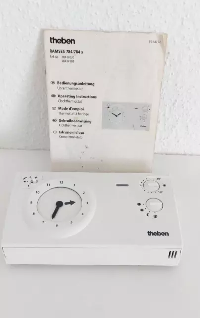 Theben RAMSES 784 Thermostat Programmable Analogique De Température D'ambiance