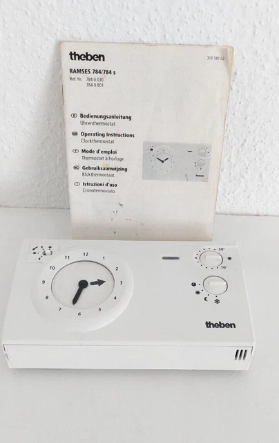 THEBEN RAMSES 784 Thermostat Programmable Analogique De Température D ...