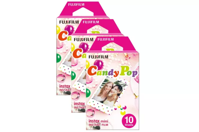 30 Sheets Fujifilm Instax CandyPop Mini Instant Film for Fuji Mini 11-12 Cameras 3