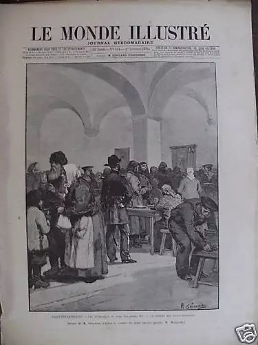 Le Monde Illustre 1894 N 1966 -  Le Tsar Alexandre Iii