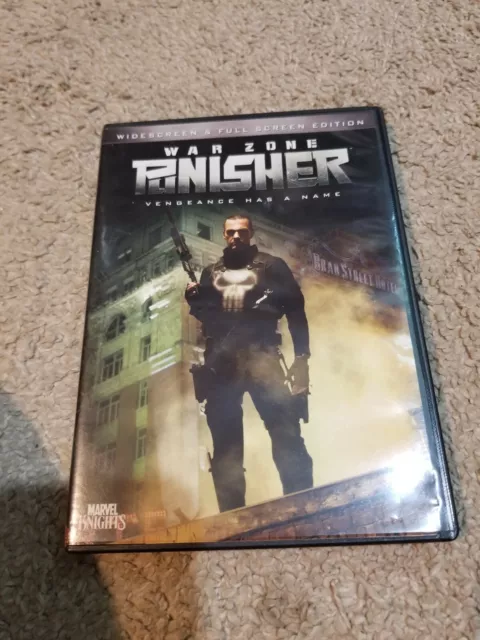 Punisher War Zone DVD