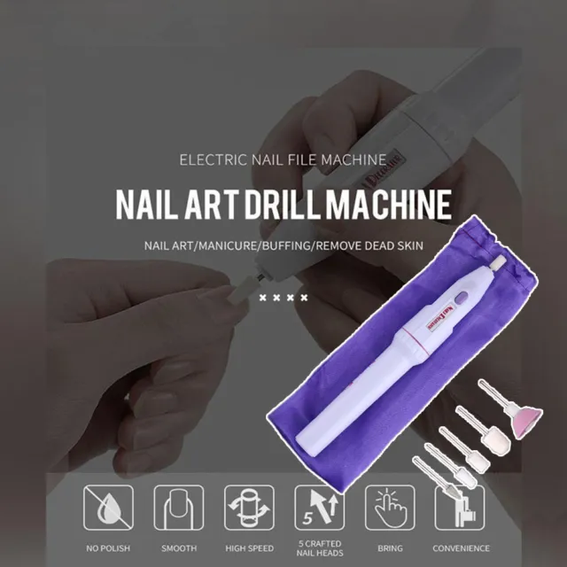Facile da usare Electric Nail File Kit per unghie elettrici Manicure Machine