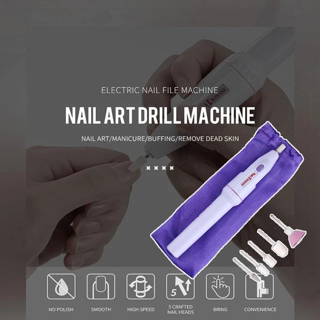 Facile da usare Electric Nail File Kit per unghie elettrici Manicure Machine