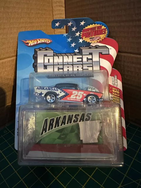 Hot Wheels Arkansas Connect Autos 25/50 Neu