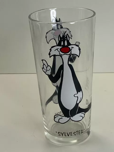 1973 Warner Bros. Pepsi Collector Series Looney Tunes "Sylvester" Glass