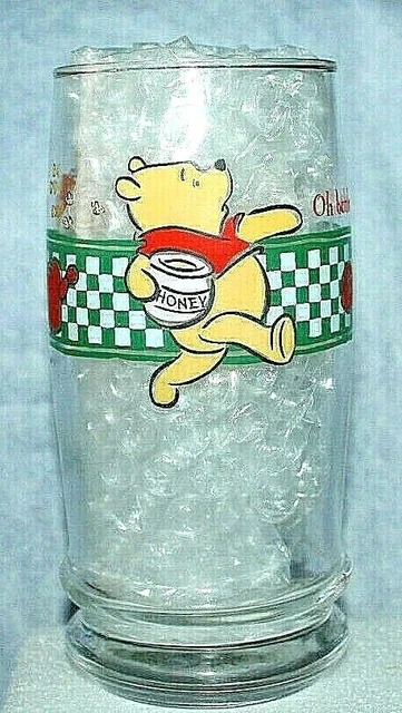 Disney's Winnie The Pooh & Tigger "Oh Bother" Anchor Hocking Drinking Glass New