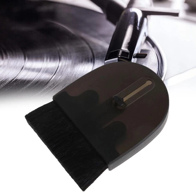 Cleaning Brush Turntable LP Vinyl Player Record Anti-static Remover A1P6 O3S7