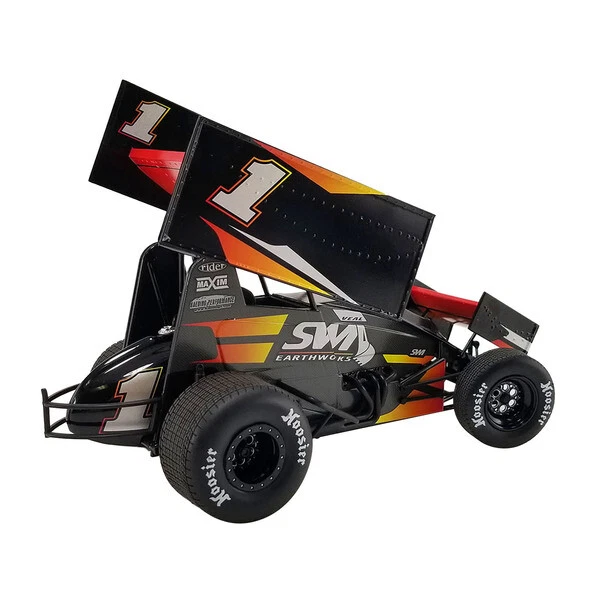 Winged Sprint Car #1 Jamie Veal "SWI Earthworks" SWI Engineering Racing Team ...