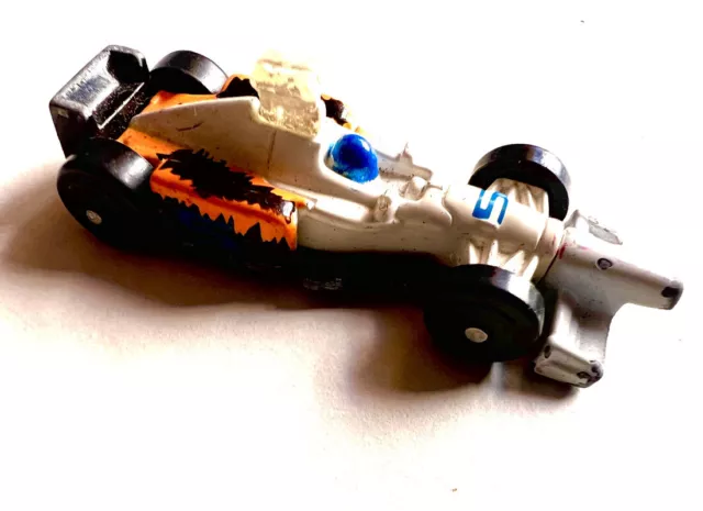 Micro Machines Coche Formula 1 F1 Nº5 Blanco Perfecto Estado