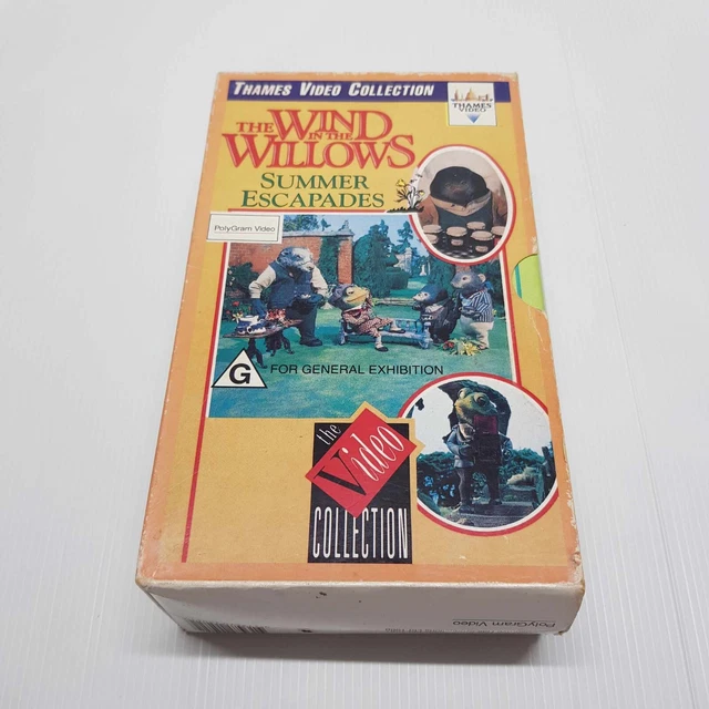 THE WIND IN The Willows x2 VHS Pack VHS Video Tapes 80s Summer Vintage ...