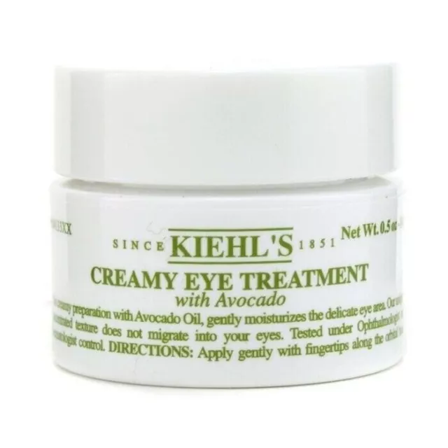 Kiehl's Creamy Eye Treatment with Avocado 14g Skin Care NEW FREE POST Keihls