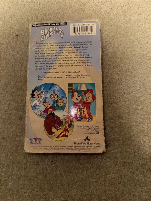 ALVIN AND THE Chipmunks Go to the Movies Back to Alvin's Future Vintage