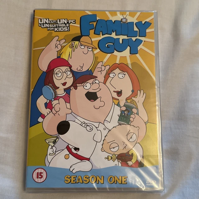 FAMILY GUY SEASON 1 DVD New Sealed Box Set 2 02 PicClick UK family-guy-season-1-dvd-new-sealed-box-set-2-02-picclick-uk