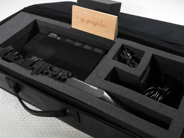 Yamaha WT11 & WX11 de Vents Synthé Ton Generator Midi Contrôleur De Noir