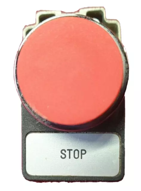 Stop Push Button Switch Red Telemecanique ZB