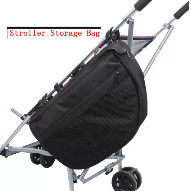 Stroller Pram Hanging Organizer Storage Pouch Pushchair Buggy Baby Side Bag Kids