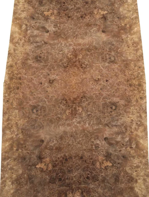 Nogal Madera de Raíz Chapa de Madera Veta A 49x12-16cm 8 Hojas