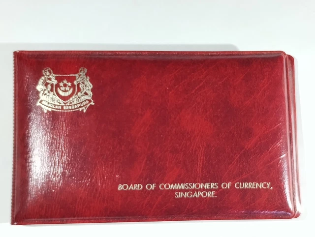 1976 Singapore Uncirculated Official Mint Set 6 coins Free Shipping!!!