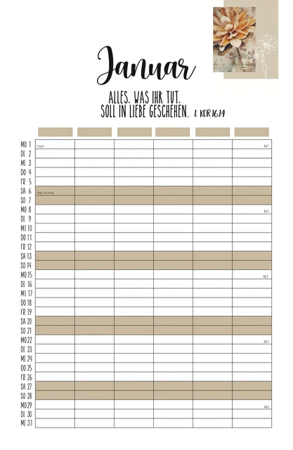 FAMILIENKALENDER 2024 KALENDER Spiralbindung 14 S. Deutsch 2024 Gerth 