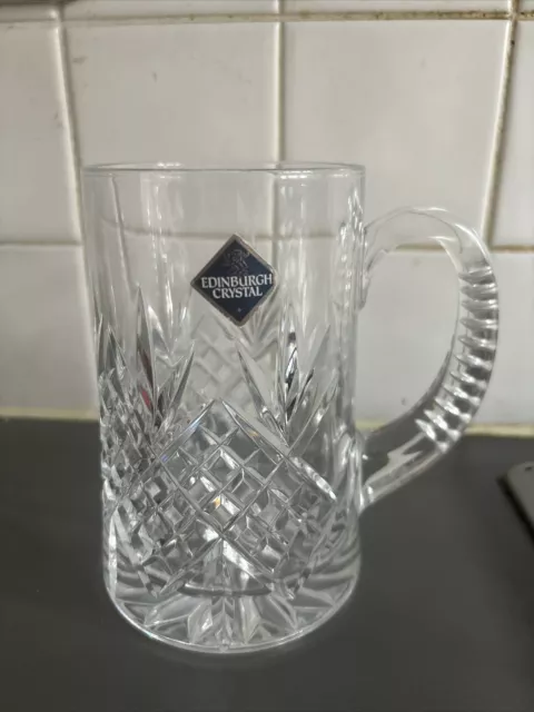 EDINBURGH CRYSTAL Pint Tankard