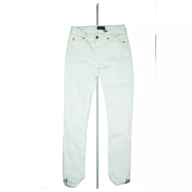 Amore Bambino Jeans Donna Superstretch Pantaloni Slim Skinny Vita Alta W27 L32