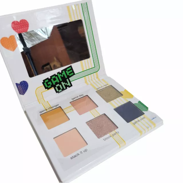 Paleta de 6 sombras de ojos Tetris x Ipsy Block Party edición limitada Tamaño completo 13,5 g NUEVO