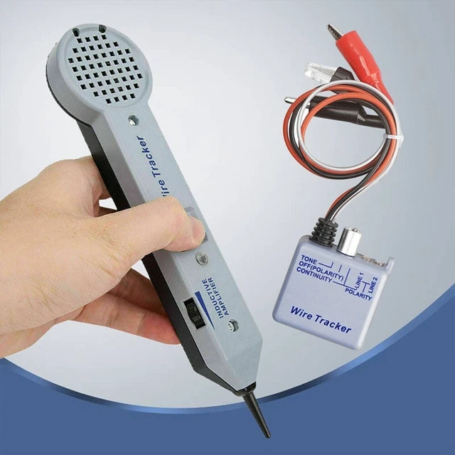 Tester cavo di rete versatile per tracciamento linee e test cortocircuito