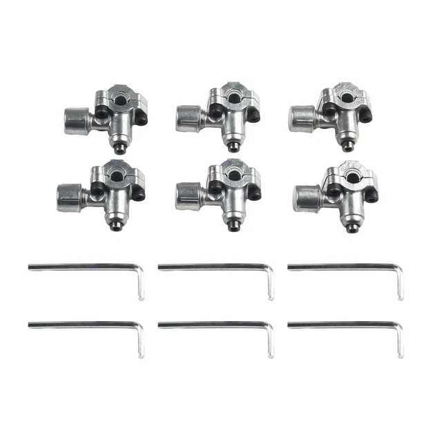 Kit de vannes de perçage premium BPV31 ensemble de 6 pièces fiables pour des p
