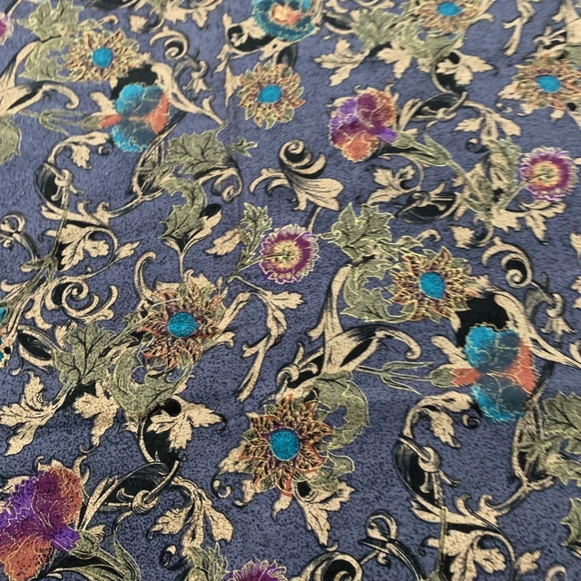 Sheryl Roy Cotton Fabric Remnant 39” X 45”