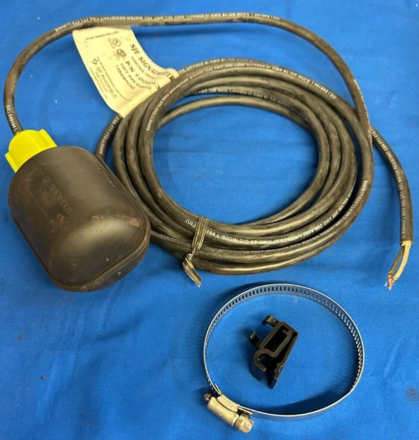 Sje Rhombos Control Switch Float 1006043 5A 125/250Vac 50/60Hz 15' Cord