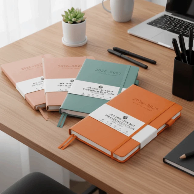 12 MONTHS 2026 Schedule Planner Notepad 365 Days Efficiency Notebook ...